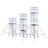 Euroscaffold Euroscaffold ONE XL PRO rolsteiger 75 x 165 cm, 8,2 m werkhoogte Euroscaffold Euroscaffold ONE XL PRO rolsteiger 75 x 165 cm, 8,2 m werkhoogte