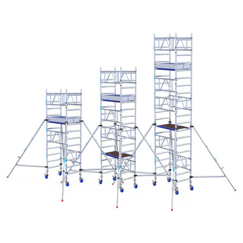 Euroscaffold ONE XL PRO rolsteiger 75 x 165 cm, 8,2 m werkhoogte Euroscaffold Euroscaffold ONE XL PRO rolsteiger 75 x 165 cm, 8,2 m werkhoogte
