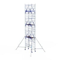Euroscaffold Euroscaffold ONE XL PRO rolsteiger 75 x 165 cm, 8,2 m werkhoogte Euroscaffold Euroscaffold ONE XL PRO rolsteiger 75 x 165 cm, 8,2 m werkhoogte