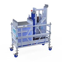 Euroscaffold Euroscaffold ONE XL PRO rolsteiger 75 x 165 cm, 8,2 m werkhoogte Euroscaffold Euroscaffold ONE XL PRO rolsteiger 75 x 165 cm, 8,2 m werkhoogte