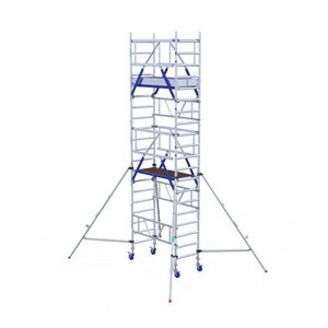 Euroscaffold Euroscaffold ONE XL PRO Carbon rolsteiger 75 x 165 cm, 6,2 m werkhoogte Euroscaffold ONE XL PRO Carbon rolsteiger 75 x 165 cm, 6,2 m werkhoogte