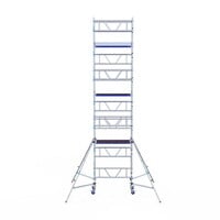 Euroscaffold Euroscaffold ONE XL rolsteiger 75 x 165 cm, 8,2 m werkhoogte Euroscaffold Euroscaffold ONE XL rolsteiger 75 x 165 cm, 8,2 m werkhoogte