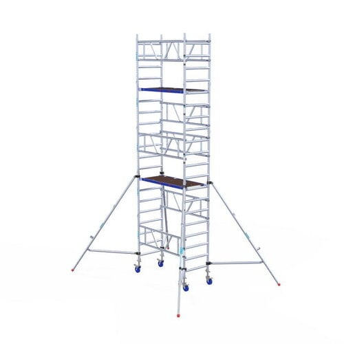 Euroscaffold ONE XL rolsteiger 75 x 165 cm, 6,2 m werkhoogte Euroscaffold Euroscaffold ONE XL rolsteiger 75 x 165 cm, 6,2 m werkhoogte