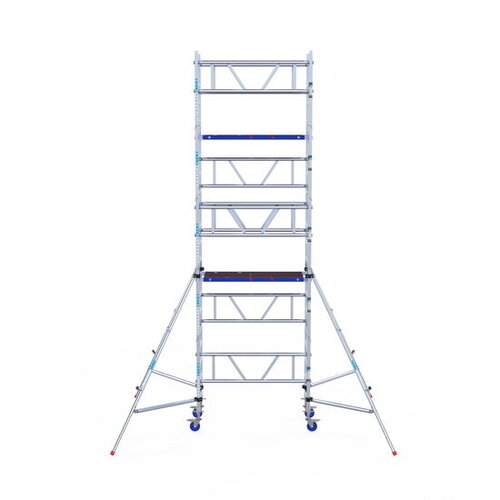 Euroscaffold ONE XL rolsteiger 75 x 165 cm, 6,2 m werkhoogte Euroscaffold Euroscaffold ONE XL rolsteiger 75 x 165 cm, 6,2 m werkhoogte