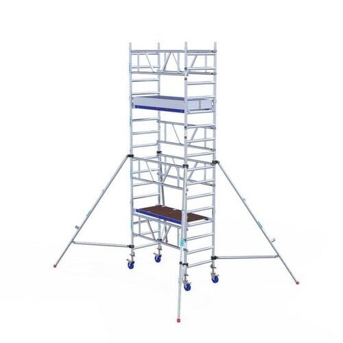 Euroscaffold Euroscaffold ONE XL rolsteiger 75 x 165 cm, 5,2 m werkhoogte