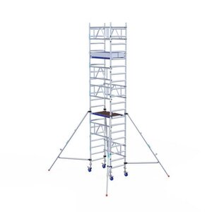 Euroscaffold Euroscaffold ONE Carbon rolsteiger 75 x 120 cm, 6,2 m werkhoogte Euroscaffold ONE Carbon rolsteiger 75 x 120 cm, 6,2 m werkhoogte