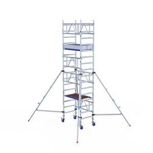 Euroscaffold Euroscaffold ONE Carbon rolsteiger 75 x 120 cm, 5,2 m werkhoogte Euroscaffold ONE Carbon rolsteiger 75 x 120 cm, 5,2 m werkhoogte