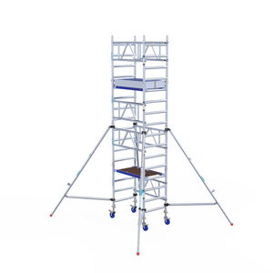 Euroscaffold Euroscaffold ONE rolsteiger 75 x 120 cm, 5,2 m werkhoogte Euroscaffold ONE rolsteiger 75 x 120 cm, 5,2 m werkhoogte