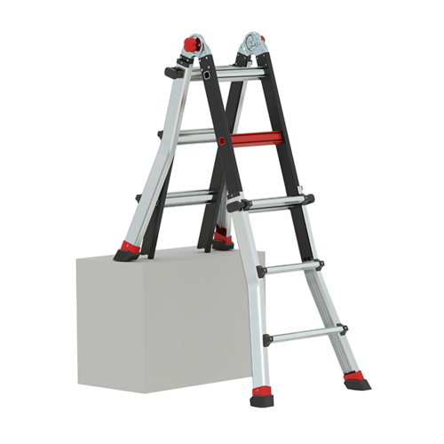 Altrex Varitrex Tele PRO+ telescopische vouwladder 4x5 - 5,95 m werkhoogte Altrex Altrex Varitrex Tele PRO+ telescopische vouwladder 4x5 - 5,95 m werkhoogte