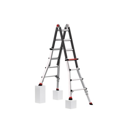 Altrex Varitrex Tele PRO+ Flex telescopische vouwladder 4x5 - 5,9 m werkhoogte Altrex Altrex Varitrex Tele PRO+ Flex telescopische vouwladder 4x5 - 5,9 m werkhoogte