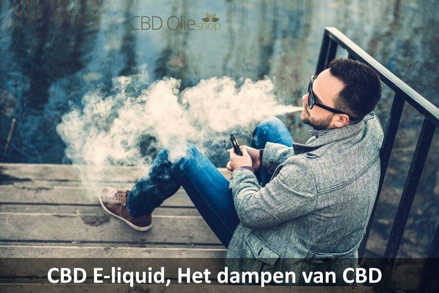 CBD E-liquid, het dampen van CBD