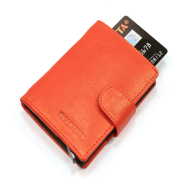 Card protector - creditcardhouder - leer - rood