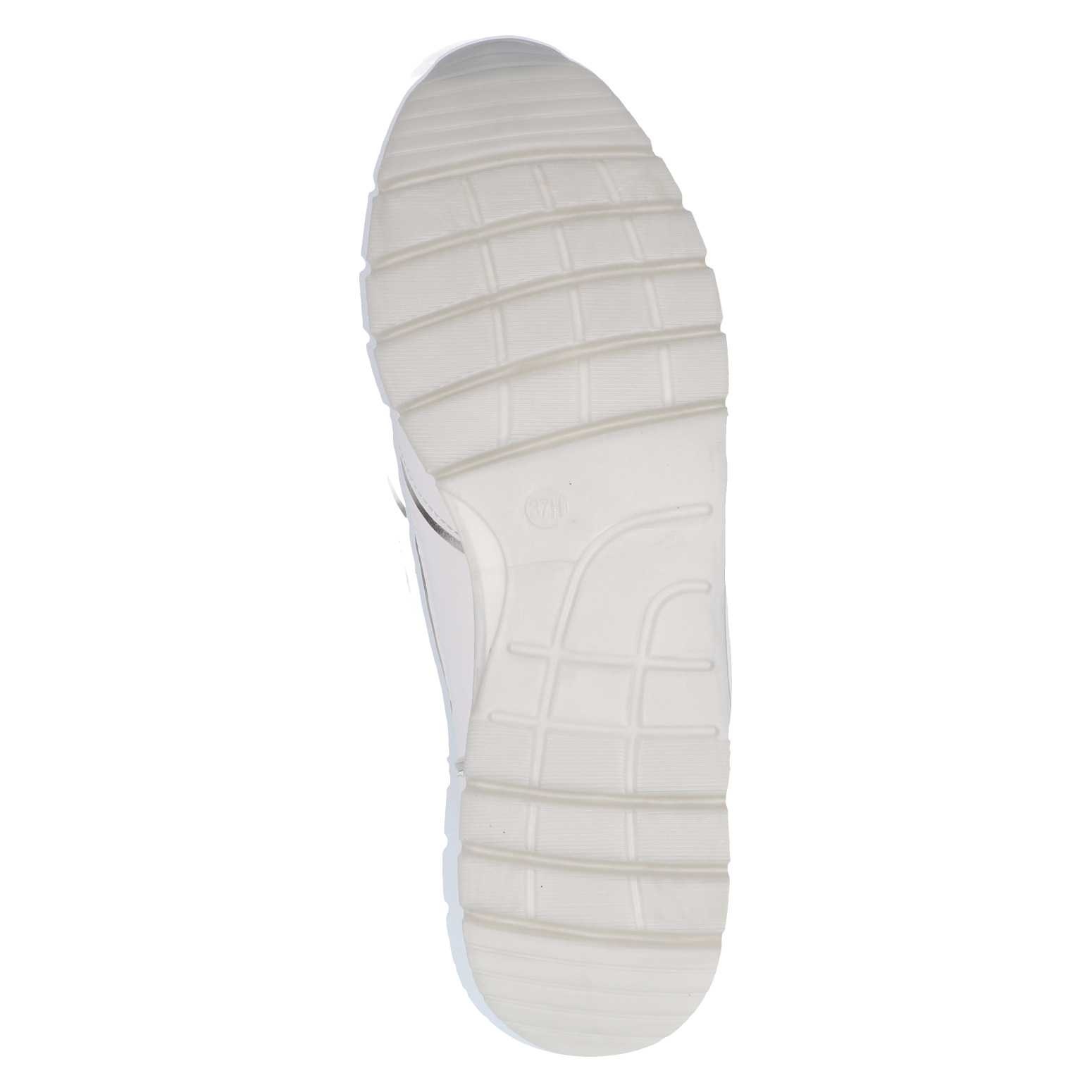 Caprice Caprice 23700 - Wit combi - sneaker - veter en rits