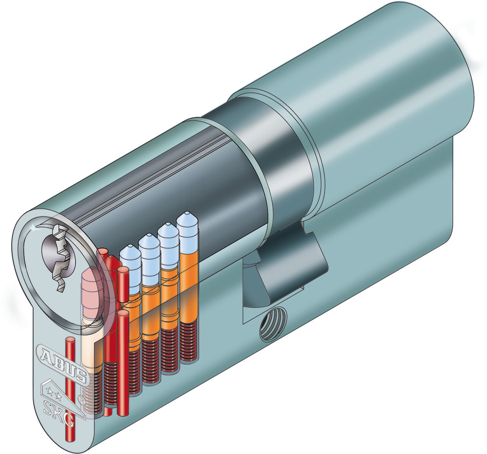 Abus ABUS - e60 - cilinder - zwart