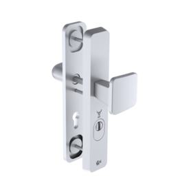 M&C M&C verstelbaar deurbeslag - F9 - Knop/Kruk - PC55mm - SKG***