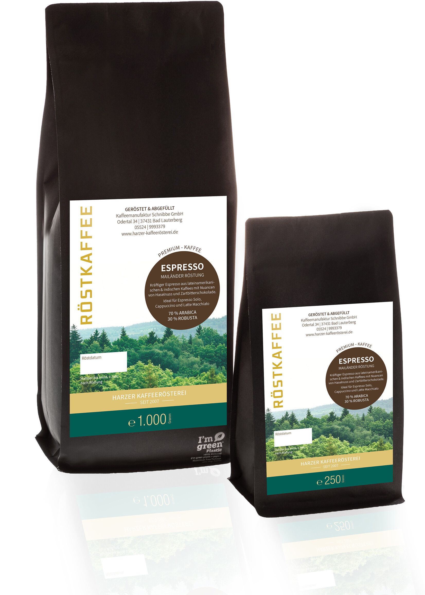 Espresso-Mailänder Röstung