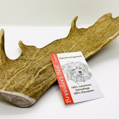 DOGODOG Damhirsch Schaufelstücke Gr. S oder L.