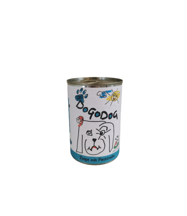 DOGODOG Premium Nassfutter Ziege mit Pastinake
