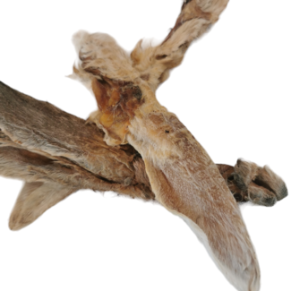 DOGODOG Rabbit ears with fur 100gr.