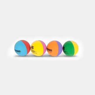 SPORTSPET Mini High Bounce Bälle — 48 mm Durchmesser, 4 Stück