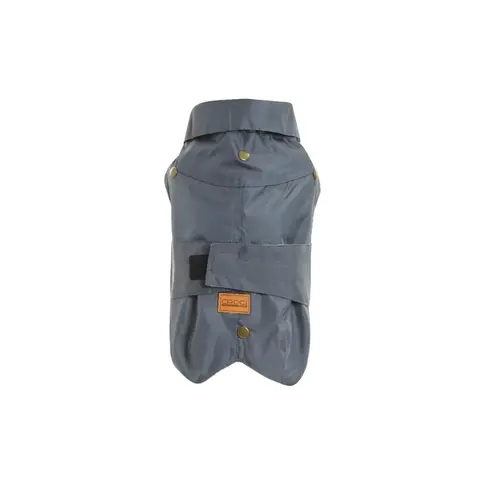 Croci Wasserdichter Hundemantel, 20 cm, Grau