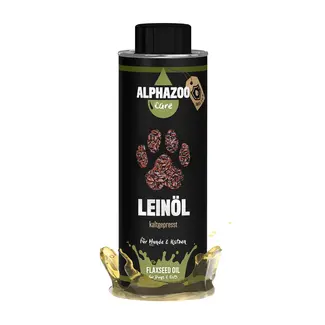 Alphazoo Premium Leinöl 250 ml