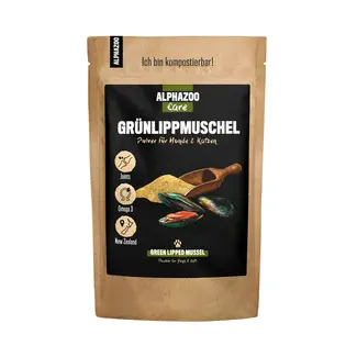 Alphazoo Premium Grünlippmuschel Pulver 100 gr