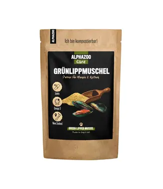 Alphazoo Premium Grünlippmuschel Pulver 100 gr