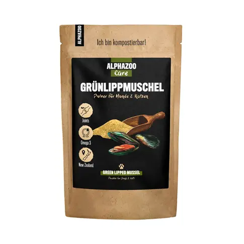 Alphazoo Premium Grünlippmuschel Pulver 100 gr