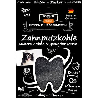QCHEF Zahnputzkohle Hund
