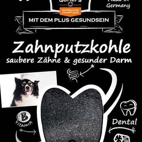 QCHEF Zahnputzkohle Hund