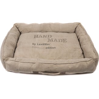 LexMex Basket Handmade Vintage Sand 80x60x20