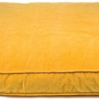 Boxbed Royal Velvet Honey Yellow 75x50x9 cm