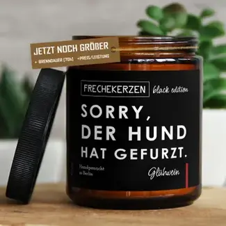 mysoy‎® Duftkerzen-Manufaktur Frechekerzen ....Sorry der Hund hat....