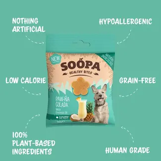 Soopa Paw-Na Colada Bites-ab März erhältlich