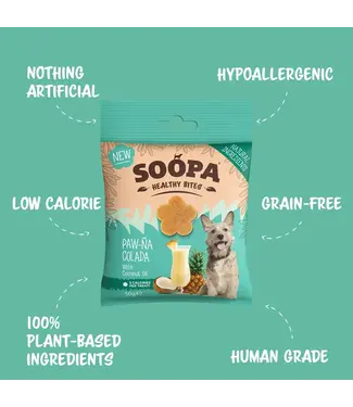 Soopa Paw-Na Colada Bites-ab März erhältlich