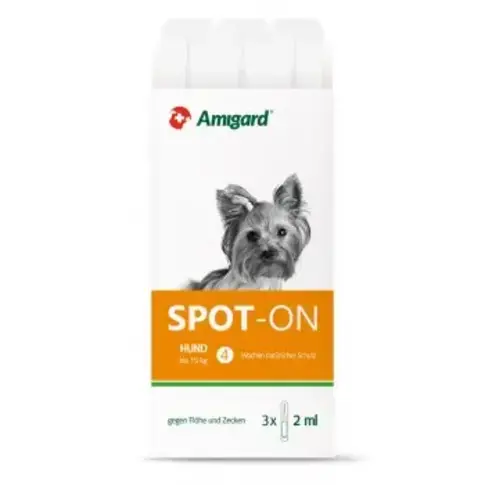Amigard  Spot-on für Hunde bis 15kg