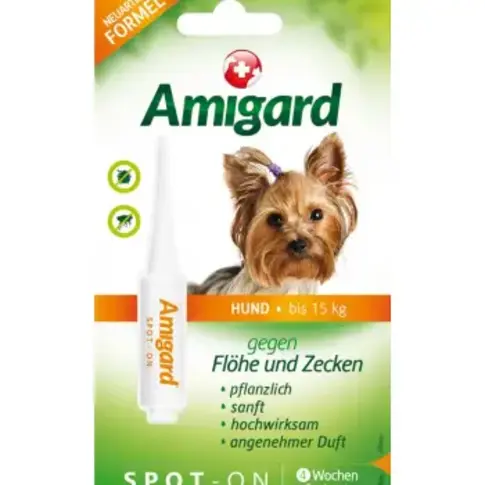 Amigard  Spot-on für Hunde bis 15kg