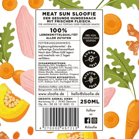 Sloofie Meat Sun 250 ml