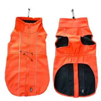 FINNERO SPORT winddichte reflektierende Hundejacke