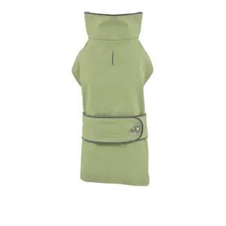 Dancing Rain geschlossener grüner Hunderegenmantel