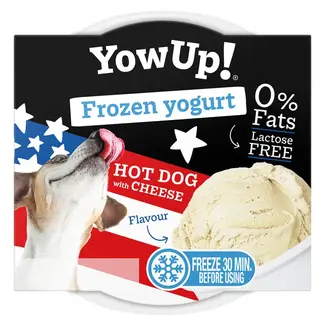 YowUp YowUp! Gefrorener Joghurt – Hot Dog mit Käse für Hunde und Katzen