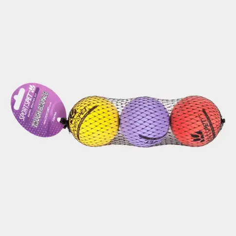 SPORTSPET Mini High Bounce Bälle — 48 mm Durchmesser, 4 Stück