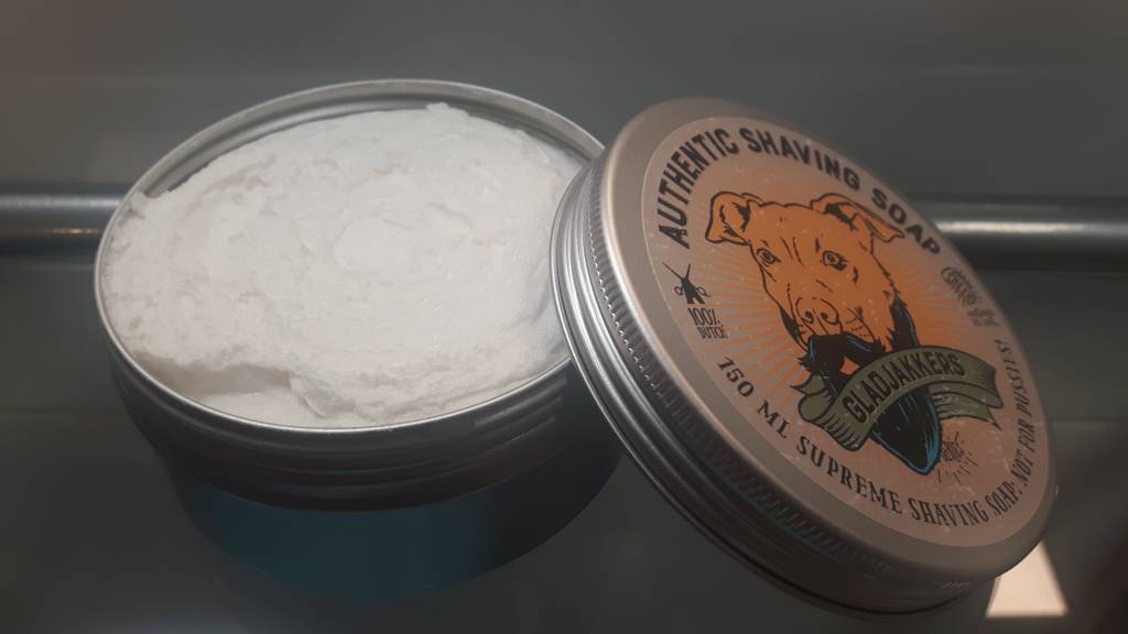 gladjakkers authentic shaving soap 150ml