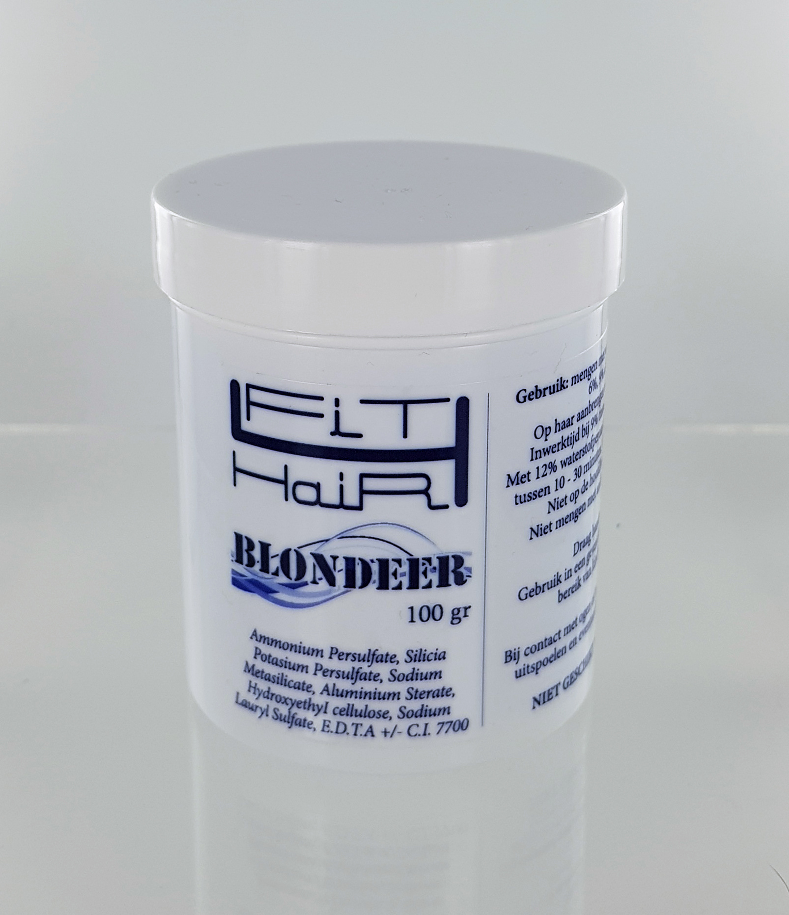 Fit4Hair Fit4Hair blauwe blondeer 100gram