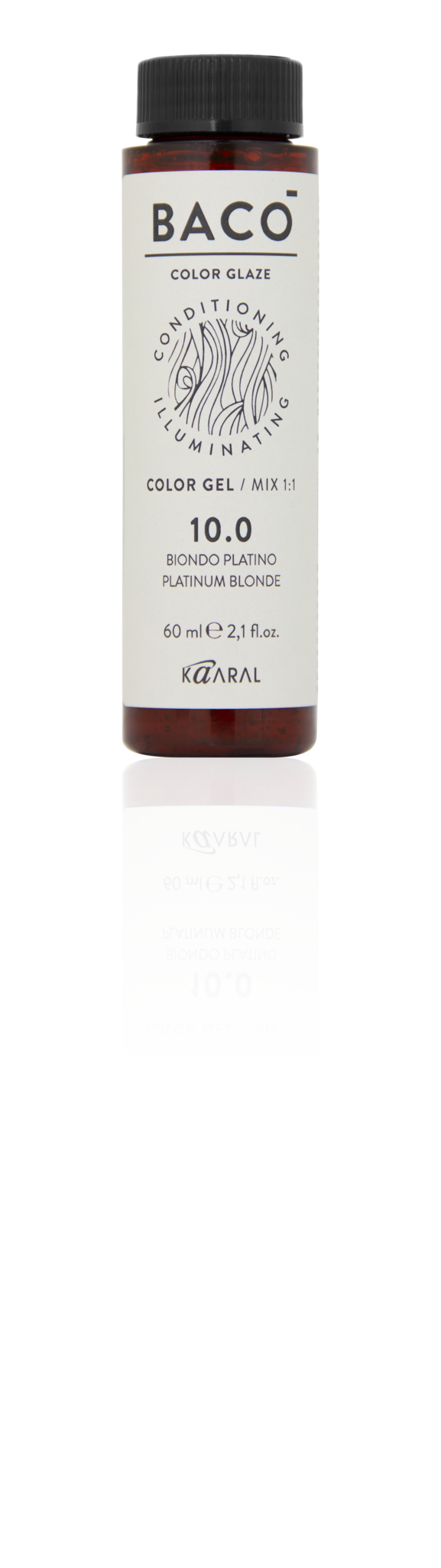 Kaaral Kaaral Baco color 10.0 very light blond  Glaze  60ml