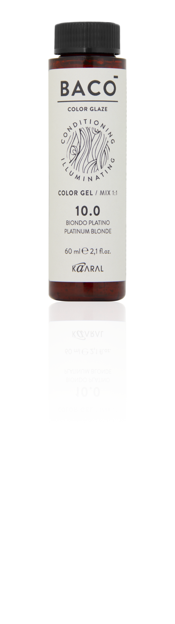 Kaaral Kaaral Baco color Glaze  4.0  med brown 60ml