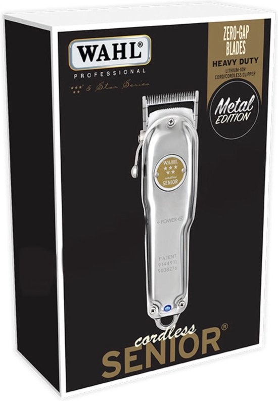 Wahl wahl cordless senior silver limited edition