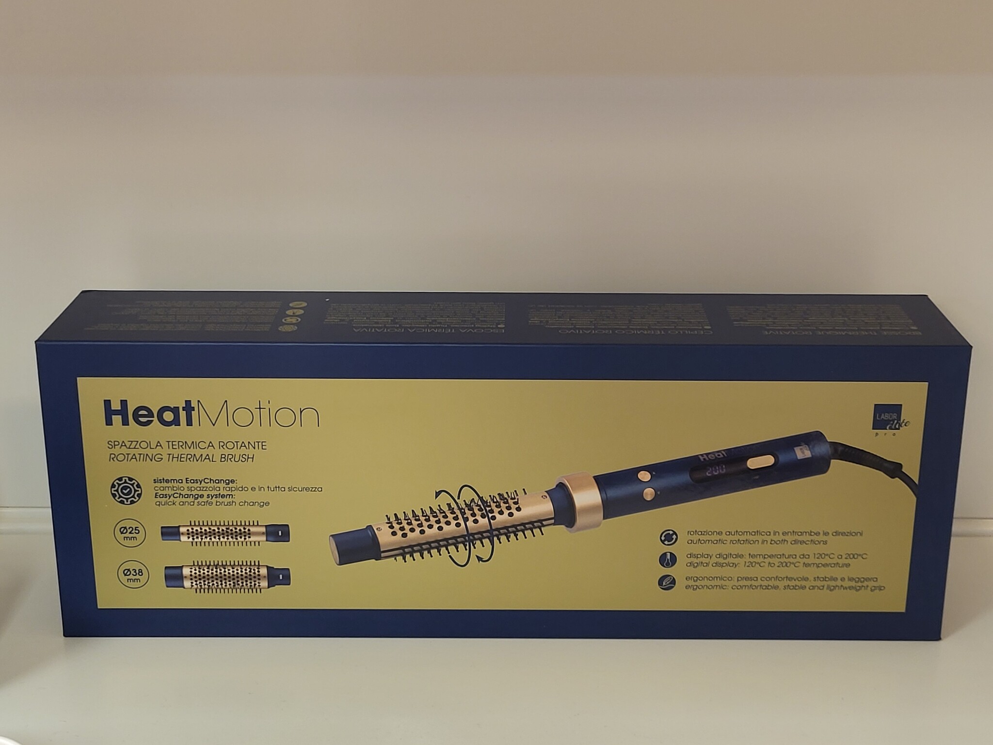 Zelfroterende fohnborstel