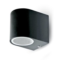 Wandlamp zwart geschikt voor GU10 spots IP44 vochtbestendig 3 jaar garantie